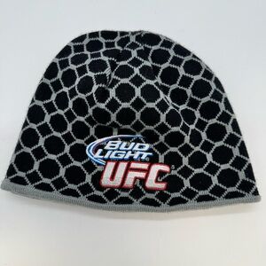 Bud Light UFC Black & Gray Reversible Knit Beanie